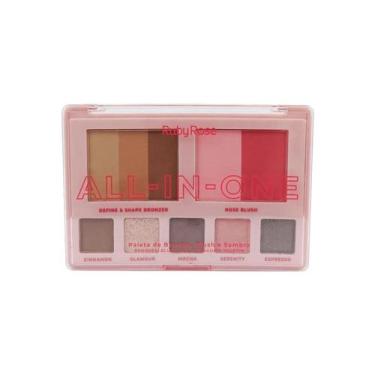 Imagem de Paleta de bronzer, blush e sombra all in one ruby rose