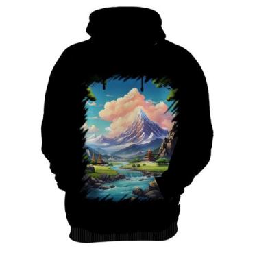 Imagem de Blusa de Frio Templo Budista Anime Buda 6 - Kasubeck Store®, P