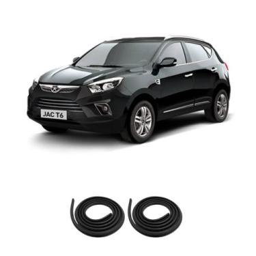 Imagem de Kit Borracha Vedação 2 Portas Traseira T6 2013 à 2016 - sem marca