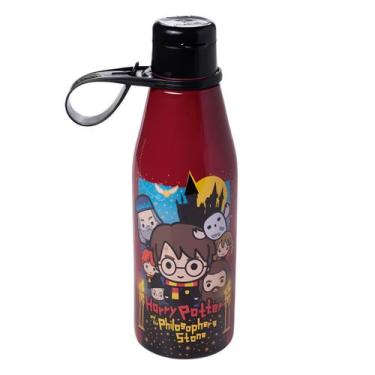 Imagem de Garrafinha De Água 530ml Com Tampa Abre Fácil Infantil Escolar - - PLA