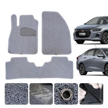 Imagem de Tapetes Capacho Para Carro Novo Onix Plus 24 a 2026 LT LTZ Turbo Black