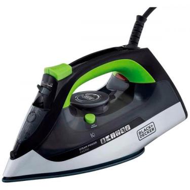 Imagem de Ferro de Passar Roupa a Vapor Black + Decker Antigotejamento 220V 1200