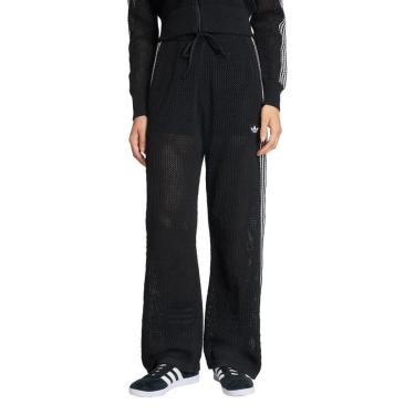 Imagem de Calça Esportiva Em Malha De Crochê Firebird Adidas Feminina-Feminino