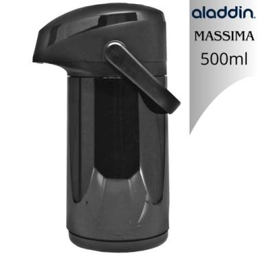 Imagem de Garrafa para Café 500ml Massima Quente/Frio -Tampa Bomba De Pressão  -