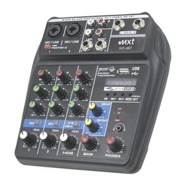 Imagem de Mesa de som de 4 canais m - MXT