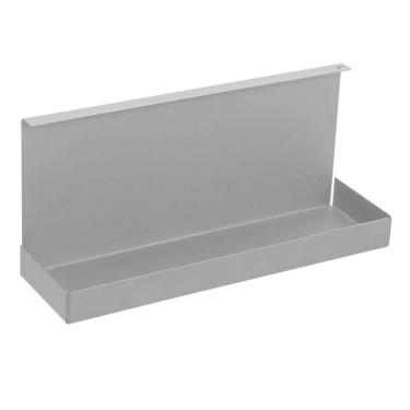 Imagem de Suporte Prateleira Simples Porta Temperos e Condimentos de Encaixe Aço Preto Cozinha Piva