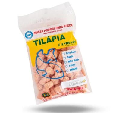 Imagem de Massa Pronta  para Pescar Tilápia Bichinho da Laranja 100g - Lambari
