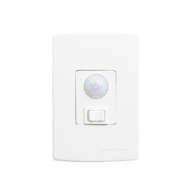 Imagem de Sensor de Presença de Parede para Embutir com Fotocélula 180 Qi6 3 Fio