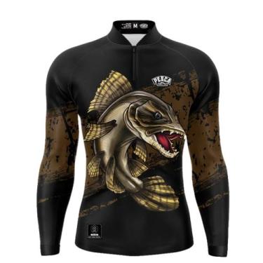 Imagem de Camisa Camiseta Blusa De Pesca Plus Size Vários Modelos G2 e G3 com Pr