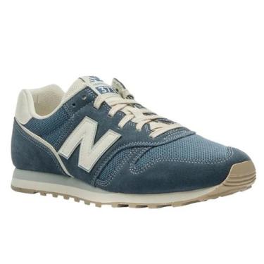Imagem de Tenis Masculino Casual Versatil Estiloso New Balance 373 V2, Marinho, 