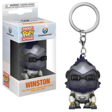 Imagem de Boneco Funko Pop Keychain - Overwatch Winston
