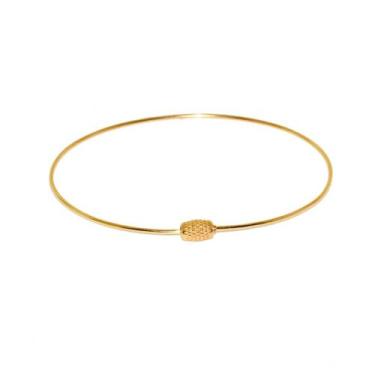 Imagem de Bracelete Com Trava Giratória Em Ouro 18K - Ivan Joias