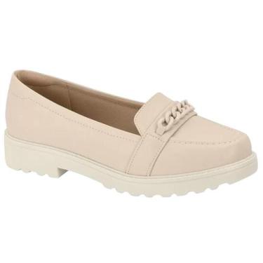 Imagem de Sapato Feminino Modare Mocassim Creme 7357111, Creme, 38