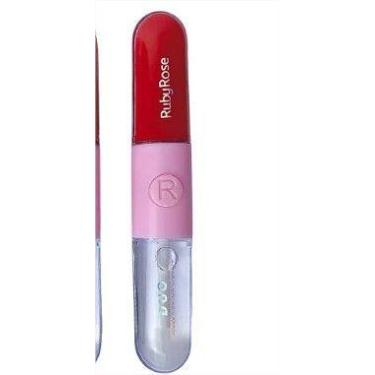 Imagem de Batom líquido e gloss duo cor 09 - ruby rose