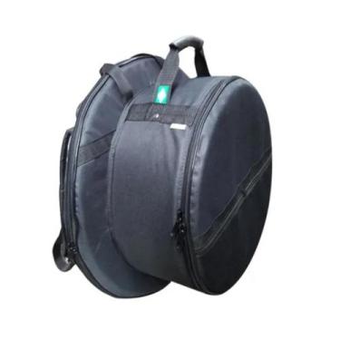 Imagem de BAG CAPA P/ PRATO DE 22 E CAIXA DE 14 x 5,5 C/ ALÇA DE MOCHILA - BRAZU