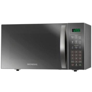 Imagem de Micro-ondas de Bancada Mondial MO-02-34-E 34L 1400W Prata Espelhado co