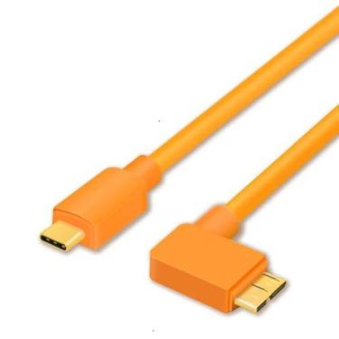 Imagem de Cabo Tether Micro-B Para Usb-c De 5 Metros - E-Reach