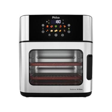 Imagem de Air Fryer Philco 16L 4 em 1 Painel Digital PAF16A, Preto, 220V