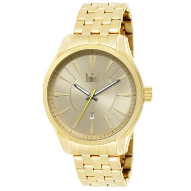 Imagem de Relógio Dumont Masculino Slim Dourado - DU2315AV/4Y
