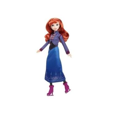 Imagem de Boneca Disney Frozen Anna Patinação no Gelo JBG54 - Mattel