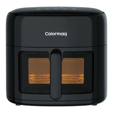 Imagem de Fritadeira Air Fryer Painel Digital 8 Litros Colormaq, Preto, 110V