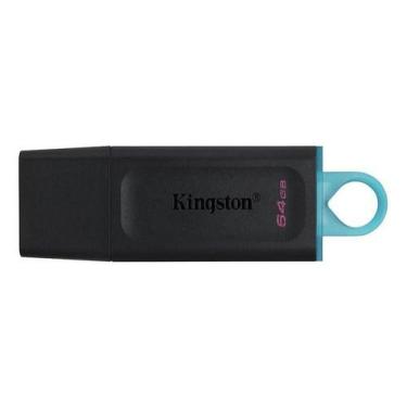 Imagem de Pendrive Kingston Datatraveler Exodia 64gb 3.2 Preto