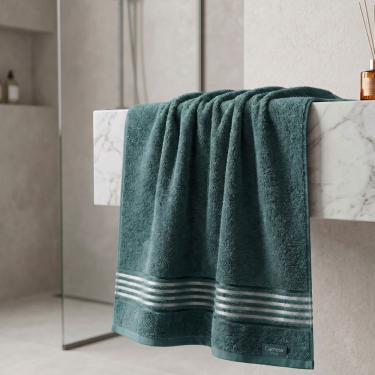 Imagem de Toalha de Rosto Vitta 45x70CM 99% Algodão 340g-m2 Macia e Absorvente Branca Camesa