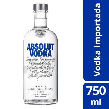 Imagem de Vodka Destilada Absolut Garrafa 750ml, Tradicional