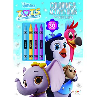 Imagem de Disney Livro de colorir Tots 48 páginas com 4 gizes de cera 50926 Bendon