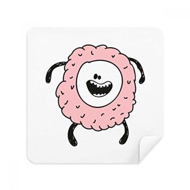 Imagem de Tecido de camurça com tecido de camurça Universe Alien Pink Cyclops