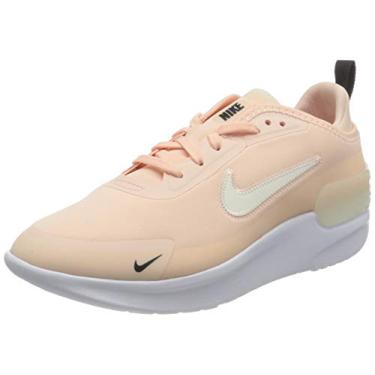Imagem de Nike Tênis de corrida feminino, Coral Lavado Pálido Marfim Preto Branco, 37