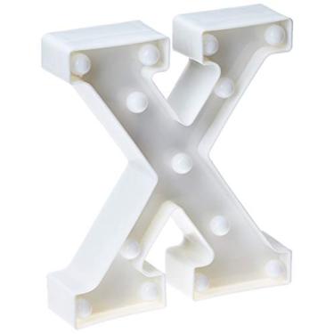 Imagem de Luminoso Letraxcom Led Cromus Festas Branco