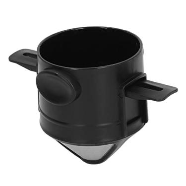 Imagem de Despeje sobre o Filtro de café, Resistente Ao Calor, Dobrável, Filtro de Cafeteira Sem Papel de Aço Inoxidável Em Movimento