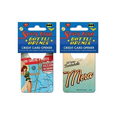 Imagem de Abridor de garrafa de cartão de crédito DC Bombshells Mera Cover