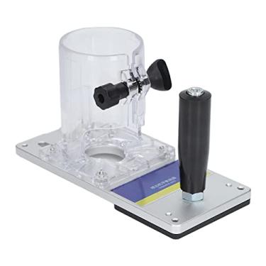 Imagem de Base do Aparador, Base do Roteador do Aparador de Madeira Profissional, Base Transparente do Roteador do Aparador Protetor, Base do Aparador de Madeira Padrão de Plástico