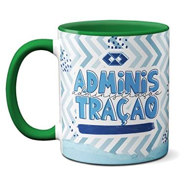 Imagem de Caneca Administração Criativa Tudo Depende De Mim ADM (Verde)