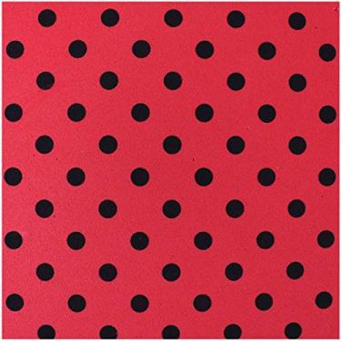 Imagem de Make+ Estampado Placa de Eva Pacote de 5 Unidades, Vermelho (Bolinha), 60 x 40 x 0.20 cm