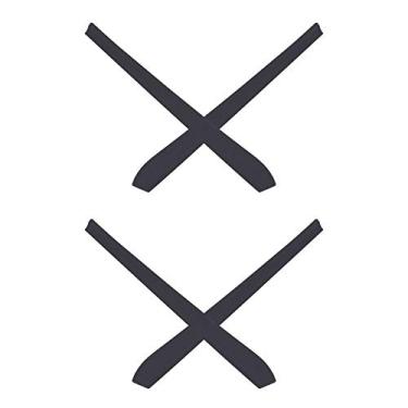 Imagem de Mryok — Substituição para óculos de sol Oakley Keel Blade – Opções, Black & Black, One Size