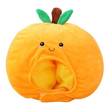 Imagem de LUOZZY Chapéu laranja para mulheres Funny Fruit Cap Carnaval Dress-up Hat Fotografia Adereços
