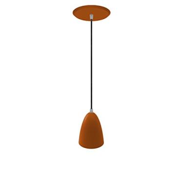 Imagem de Pendente Tulipa, Cromalux, 300706, 25 W, Laranja Fosco