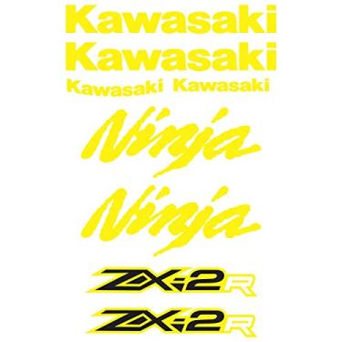 Imagem de Adesivo Protetor Kawasaki Ninja 250r Amarelo