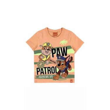 Imagem de Camiseta Infantil Masculino Patrulha Canina Malwee Kids Nickelodeon -