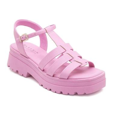 Imagem de Sandália Casual Feminina Flat Tratorada Ramarim 38503