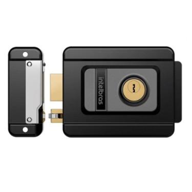 Imagem de Fechadura Elétrica de sobrepor Intelbras FX 1500 Preta