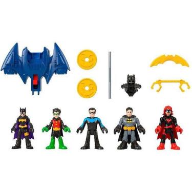 Imagem de Imaginext Dcsf Equipe Batman 5-Pack - Mattel