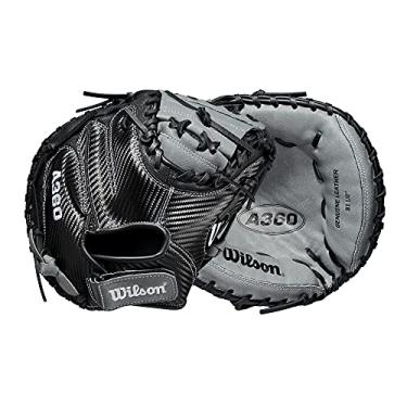 Imagem de WILSON Sporting Goods A360 Baseball cm 31,5" - arremesso de mão esquerda, 31,5", preto, grande (WBW100191315)