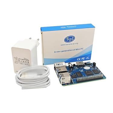 Imagem de youyeetoo Banana Pi BPI-M5 KIT Amlogic S905X3 Computador de placa única com 4 GB de RAM e 16 G eMMC para AIOT Suporte Android Debian Raspberry Pi substituição (padrão)