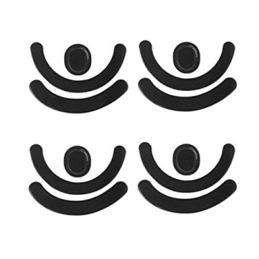 Imagem de Substituição 4 peças de adesivo de mouse pés de mouse mouse pés patins pad 0,6 mm para acessórios Logitech