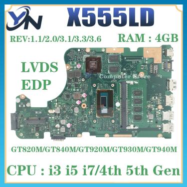 Imagem de Placa-mãe do portátil  Mainboard  X555LD  X555LP  X555LB  X555LI  X555LF  X555LJ  W519L  VM510L