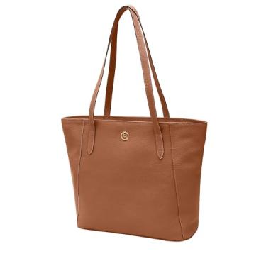 Imagem de Mariart Manacá Bolsa Shoulder Feminina de Couro Bovino Legítimo (Camel)